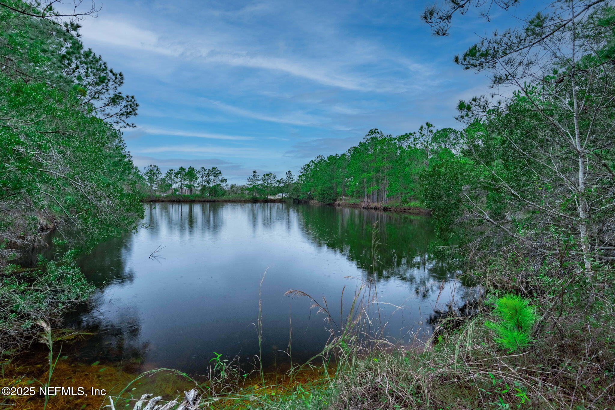 5705 CR 208 St. Augustine, FL 32092 - Photo 70 of 86 a view of a lake with a house in the background