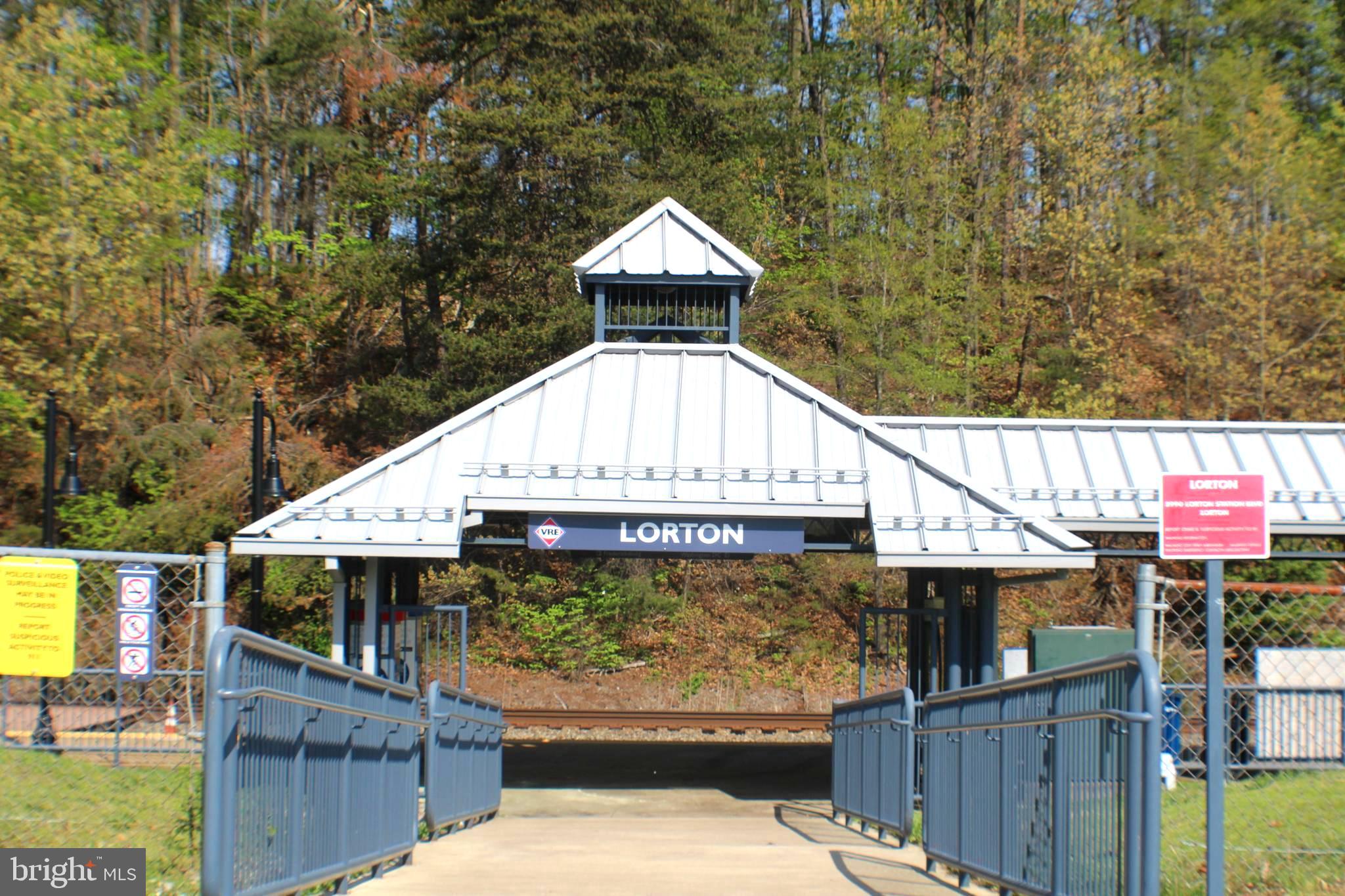 7739 Matisse Way Springfield, VA 22153 - Photo 54 of 65 The VRE Lorton station