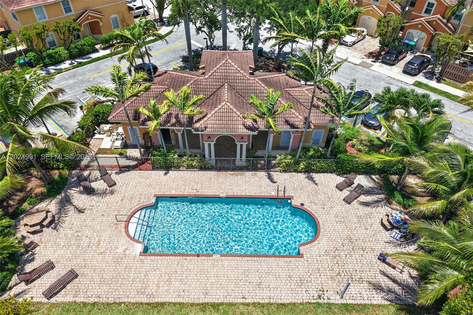 16651 Southwest 79th Terrace Miami, FL 33193 - Photo 30 of 34 an aerial view of a house
