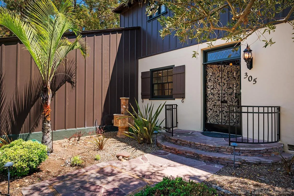 305 West Olive Street San Diego, CA 92103 - Photo 4 of 74 a view of a entryway door of the house
