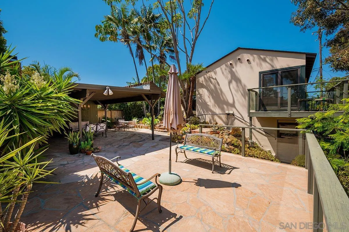 305 West Olive Street San Diego, CA 92103 - Photo 69 of 74 a view of a chairs and table in the patio