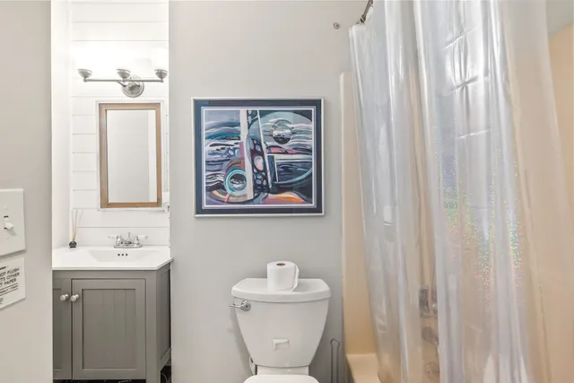 a room with furniture and a window