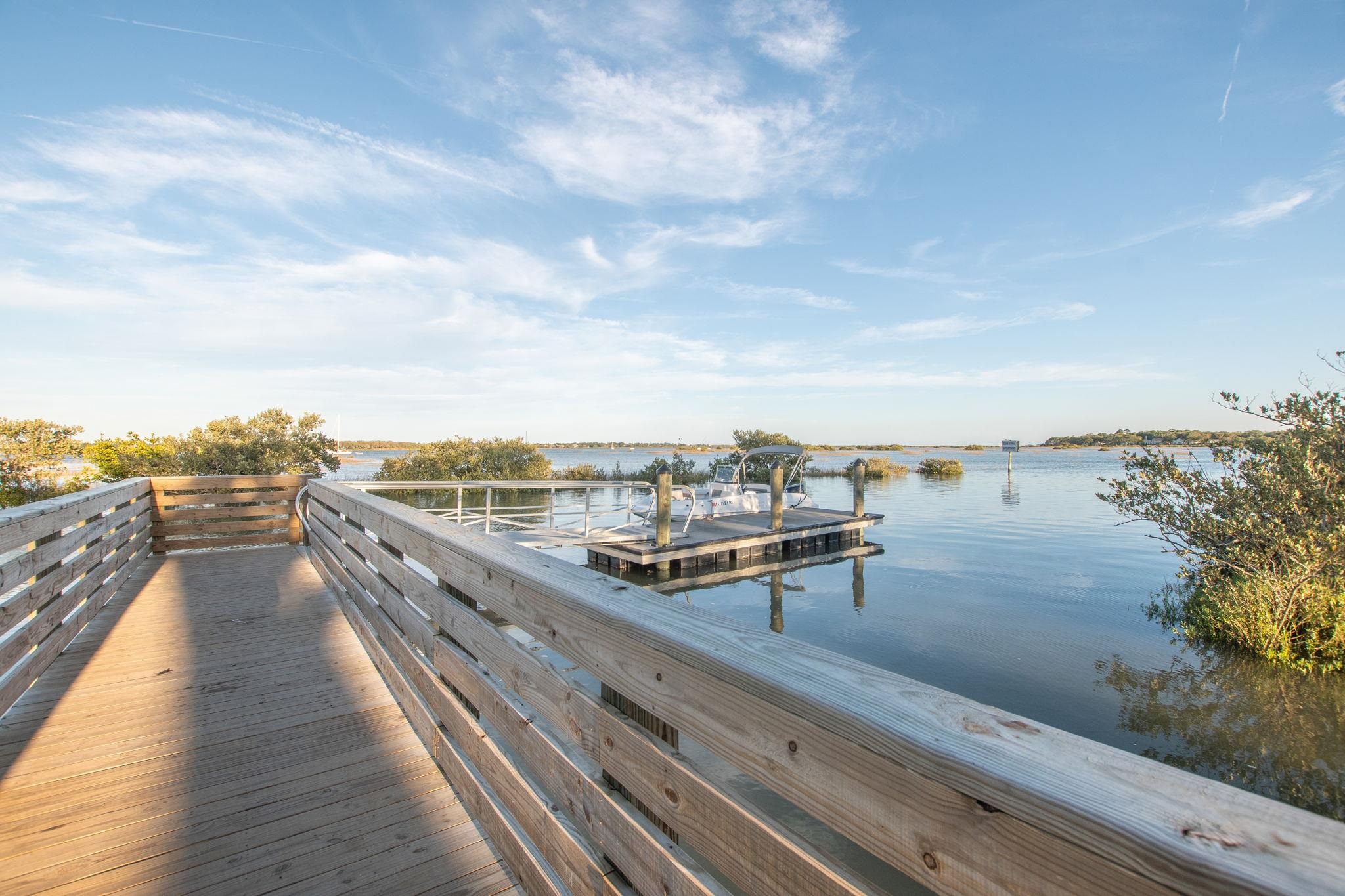 129 Pelican Road St. Augustine, FL 32086 - Photo 29 of 34 Dock area with a water view
