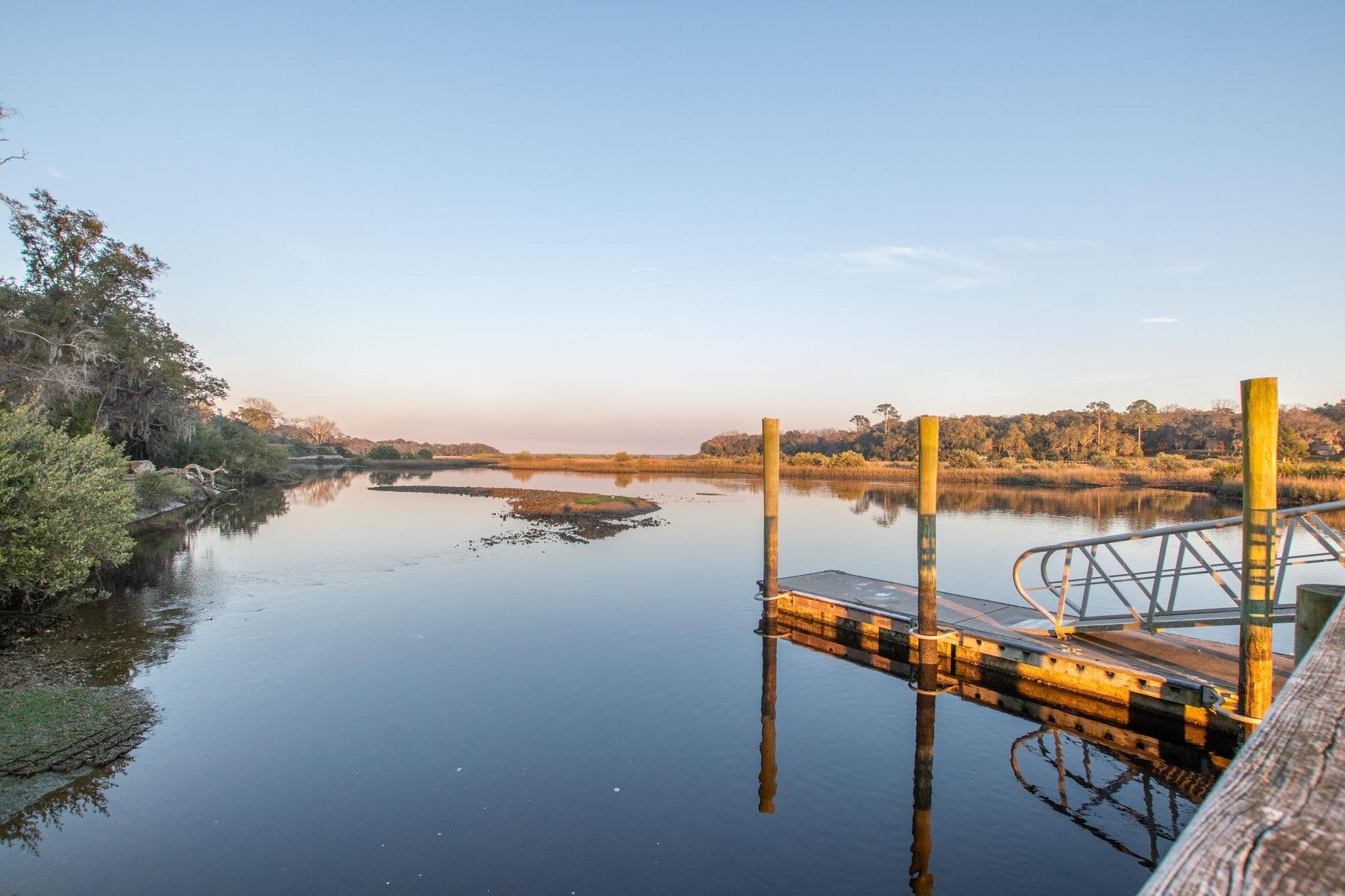 129 Pelican Road St. Augustine, FL 32086 - Photo 31 of 34 Dock area with a water view