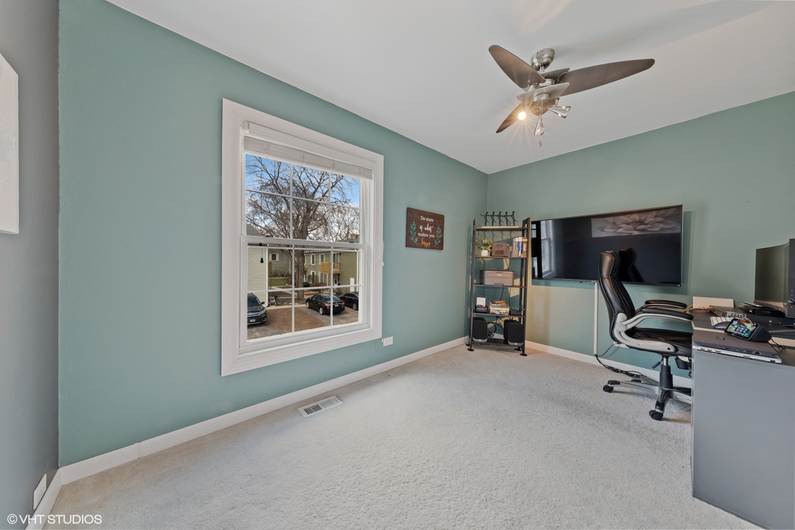 1675 Valley Forge Court, Unit A Wheaton, IL 60189 - Photo 11 of 11 a view of a workspace with furniture and a window
