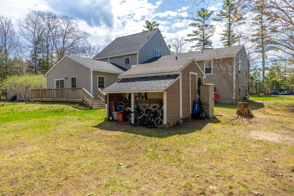37 Weeks Road Gorham, ME 04038 - Photo 6 of 49 Back with Great Shed