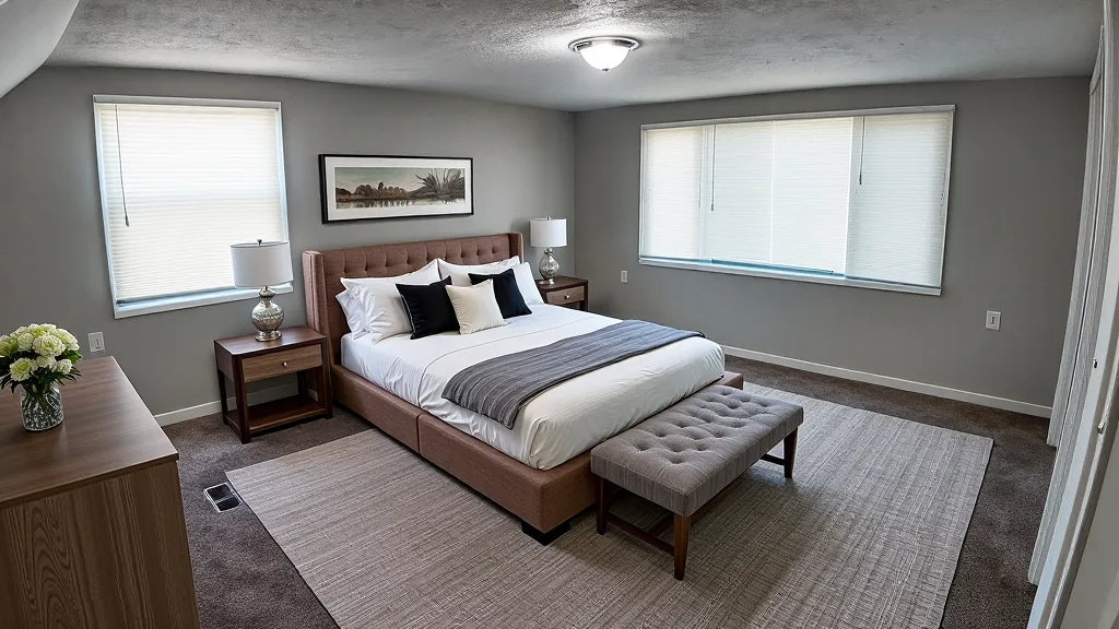 11604 South Kenneth Avenue Alsip, IL 60803 - Photo 10 of 26 a bedroom with a bed and a window