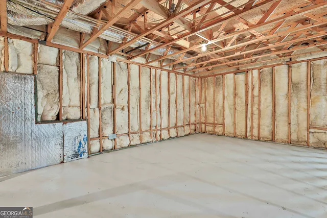 a view of a lake with outside space