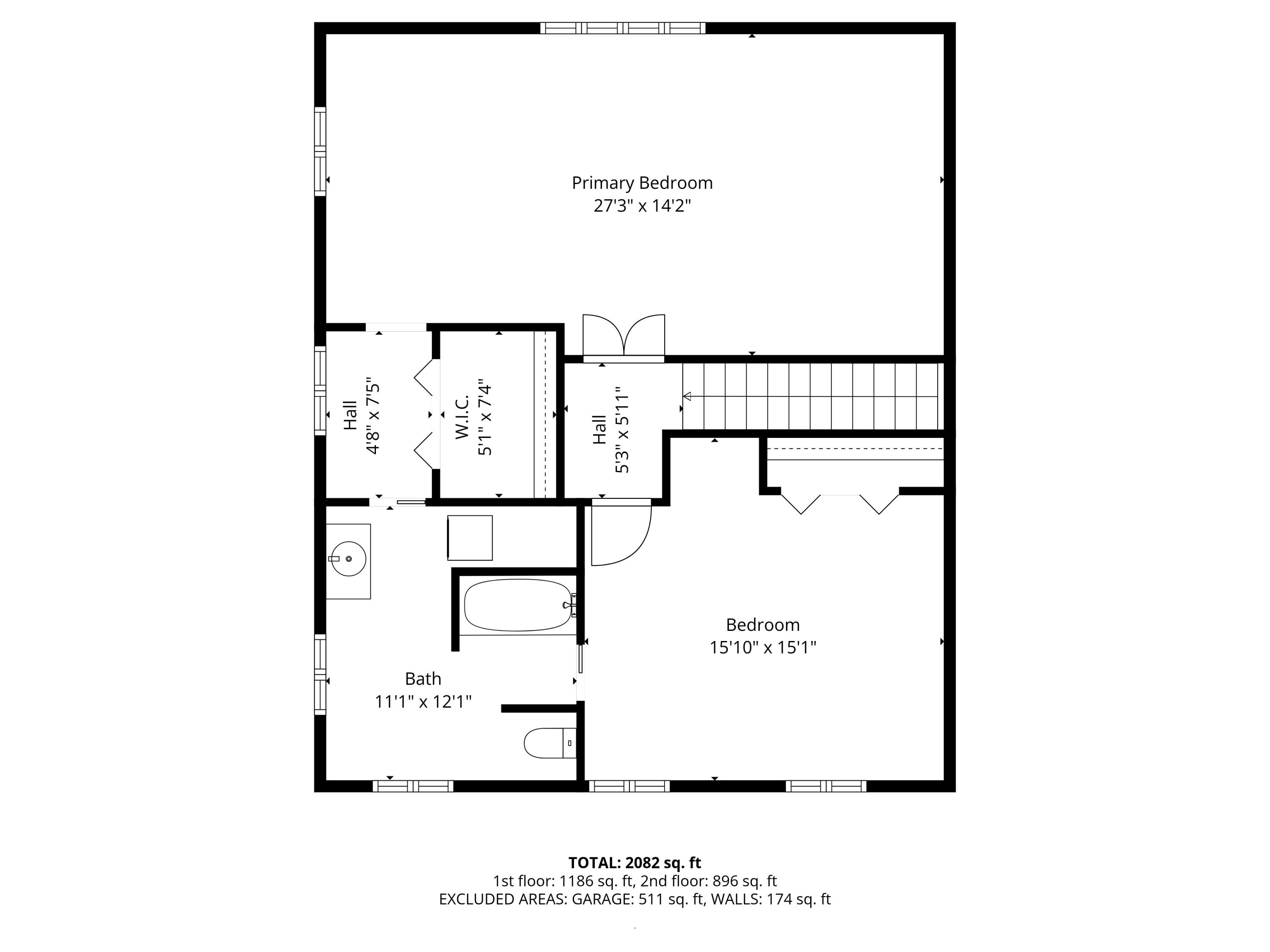 71 A Black Point Road New Gloucester, ME 04260 - Photo 78 of 79 2nd_floor_71_black_point_road_new_glouce