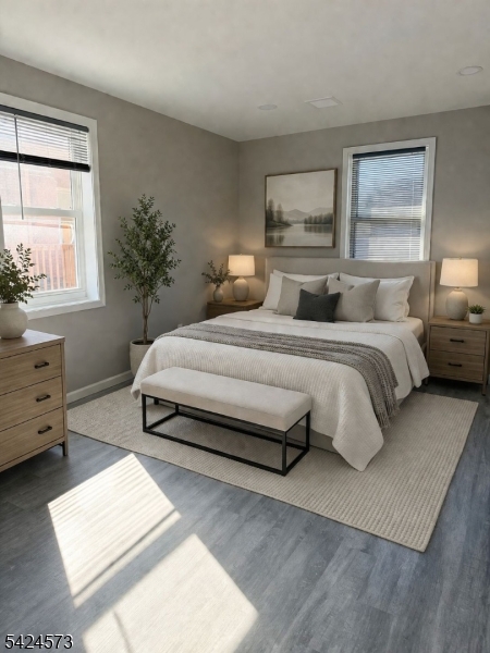 206 Talmage Avenue Bound Brook, NJ 08805 - Photo 10 of 18 a bedroom with a large bed and a window