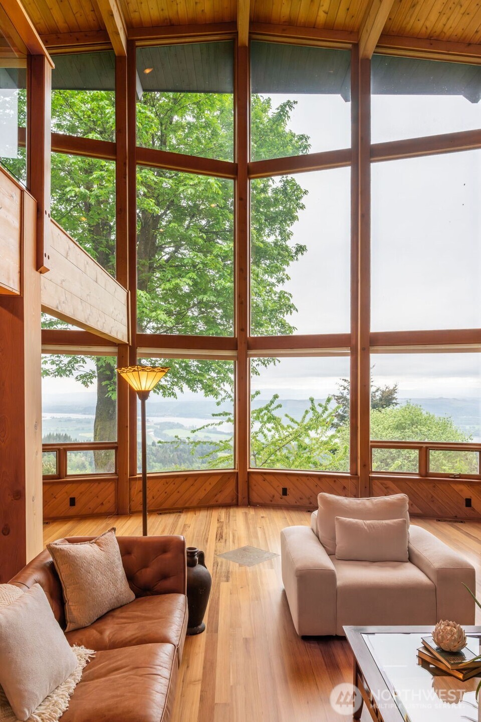 813 Varsity Road Kalama, WA 98625 - Photo 8 of 40 a living room with furniture and floor to ceiling windows