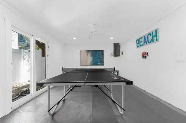 a view of park with large tree