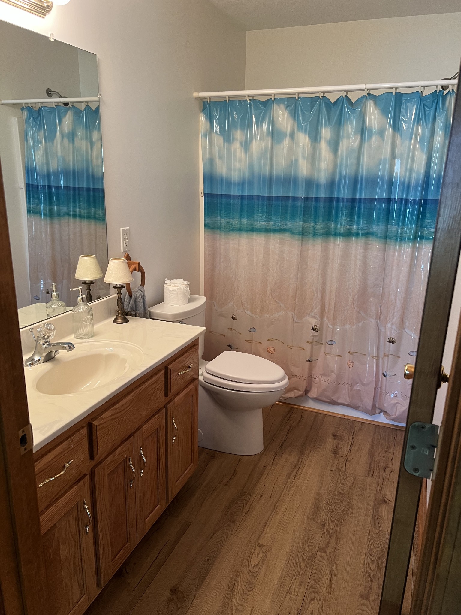 152 Bosham Road Westmoreland, TN 37186 - Photo 16 of 53 a bathroom with a sink a toilet and shower