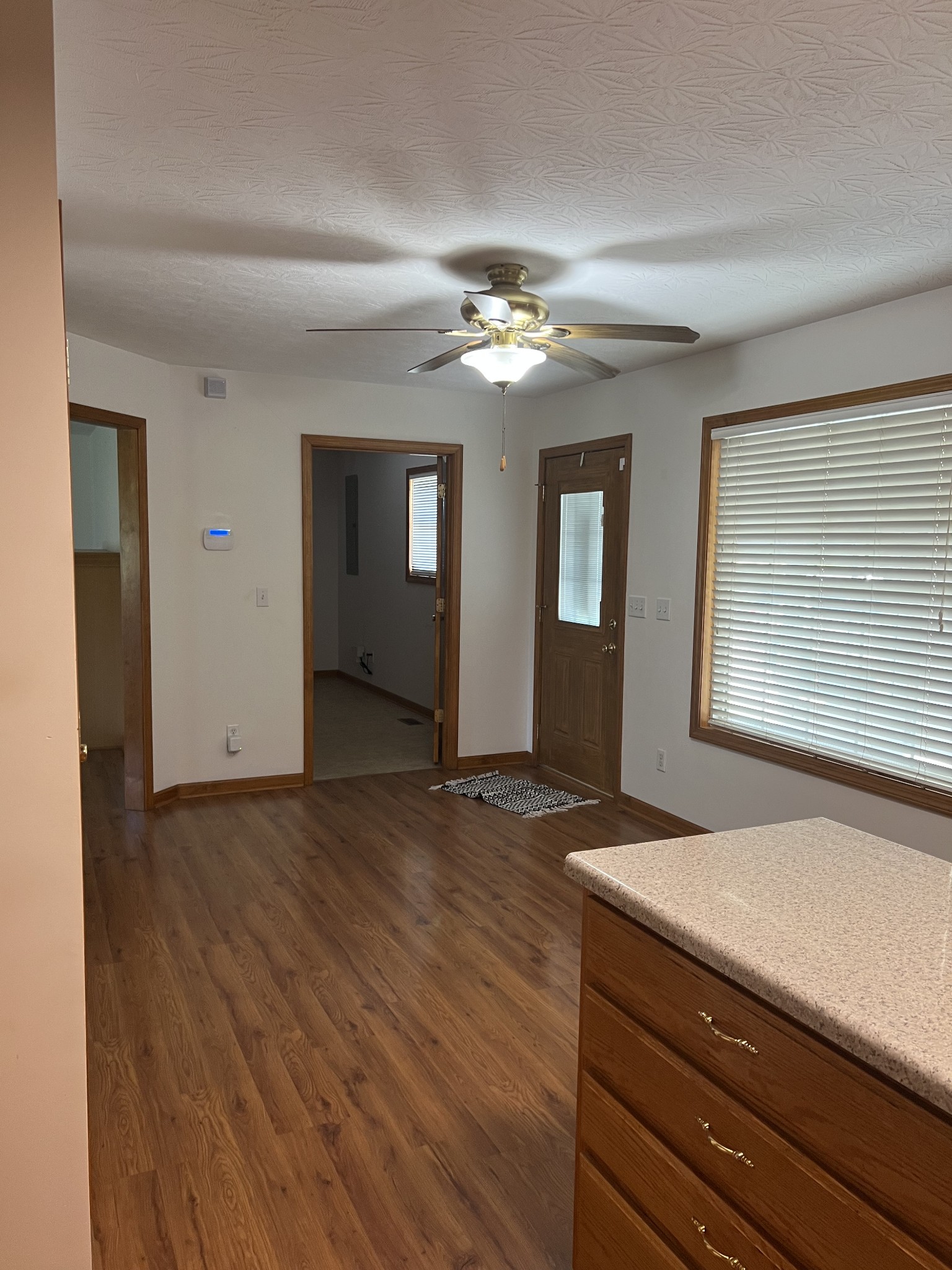 152 Bosham Road Westmoreland, TN 37186 - Photo 19 of 53 a view of livingroom with hardwood floor and ceiling fan
