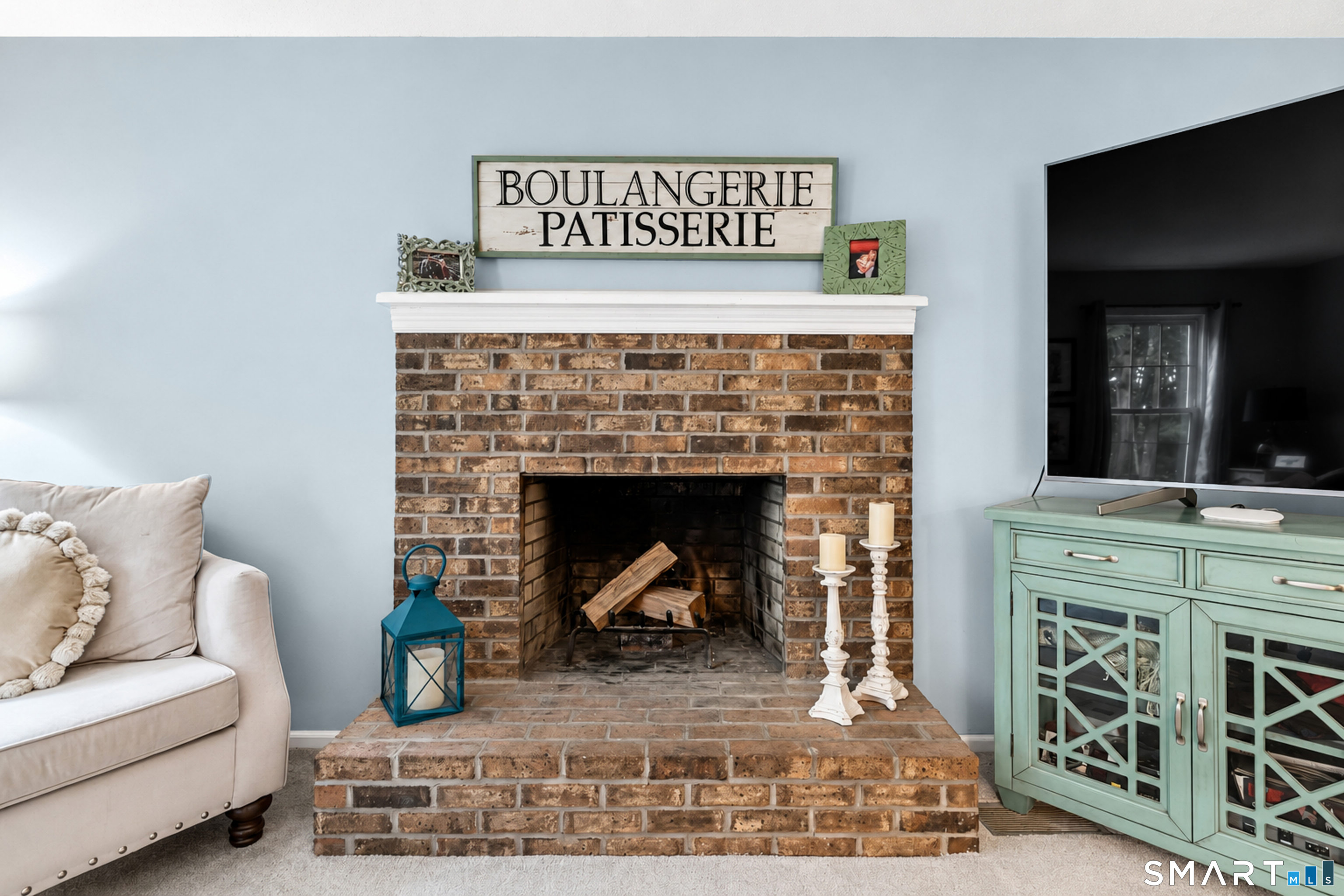 73 Long Hill Road Deep River, CT 06417 - Photo 17 of 39 Wood Burning Fireplace