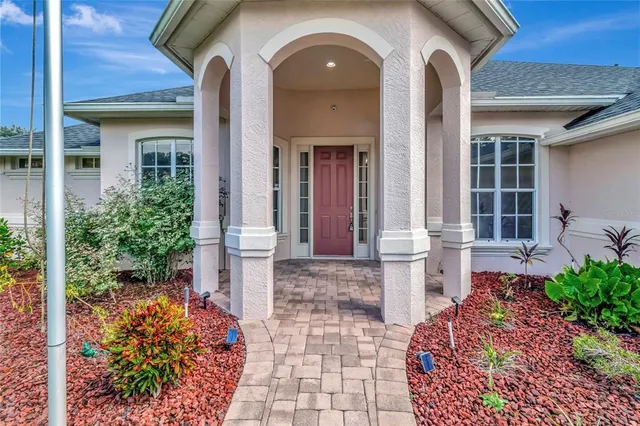 a front view of a house with a porch