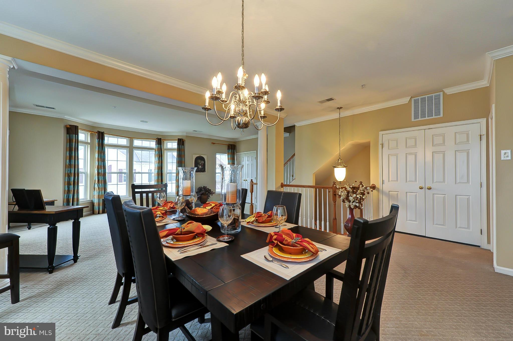 41888 Inspiration Terrace Aldie, VA 20105 - Photo 19 of 30 a view of a dining room and livingroom view