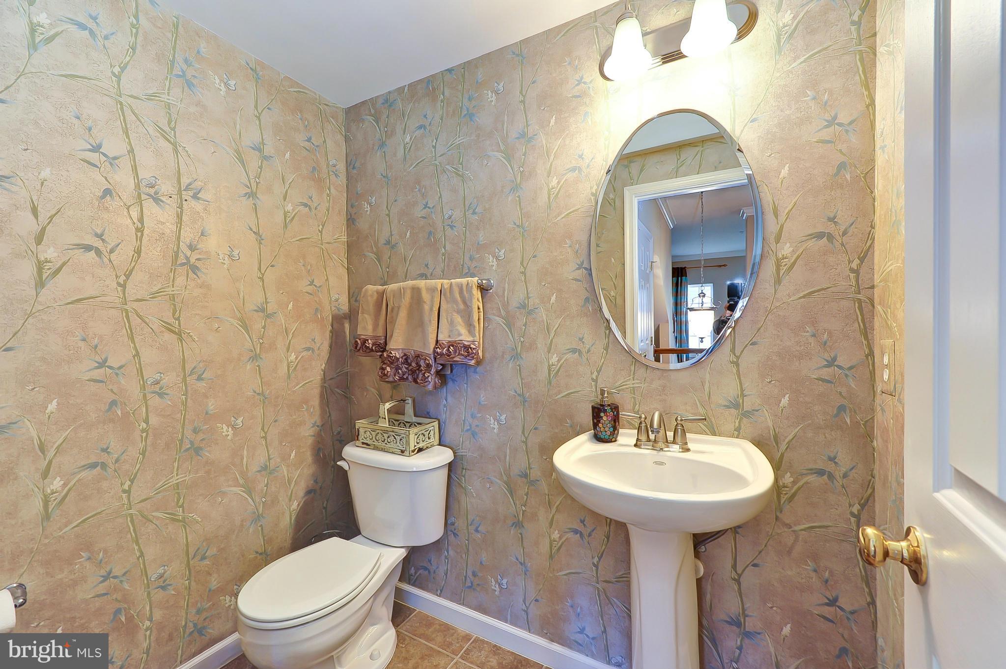 41888 Inspiration Terrace Aldie, VA 20105 - Photo 25 of 30 a bathroom with a sink toilet and a mirror