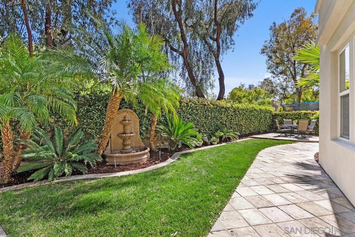6 Reston Way Ladera Ranch, CA 92694 - Photo 28 of 39 a view of a garden with a slide