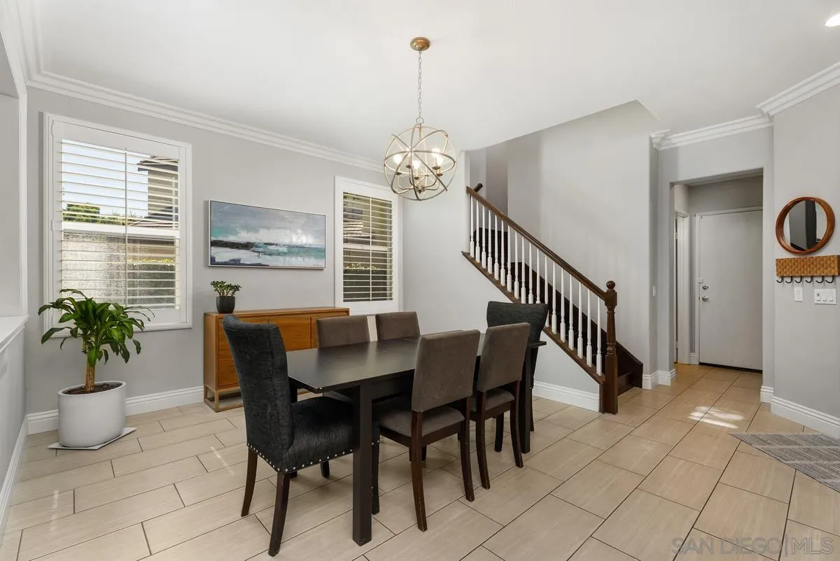 6 Reston Way Ladera Ranch, CA 92694 - Photo 3 of 39 a view of a dining room with furniture window and wooden floor
