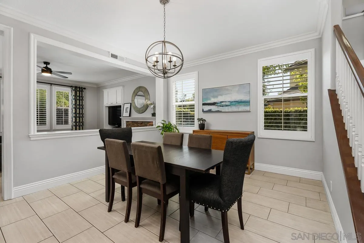 6 Reston Way Ladera Ranch, CA 92694 - Photo 4 of 39 a view of a dining room with furniture window and wooden floor
