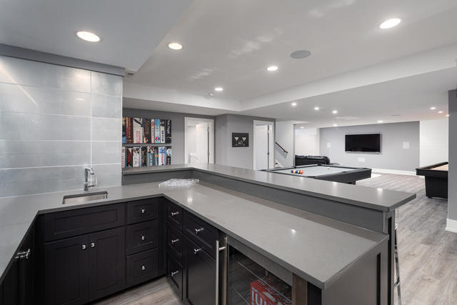 640 Wellner Road Naperville, IL 60540 - Photo 41 of 48 a kitchen with counter top space sink and appliances