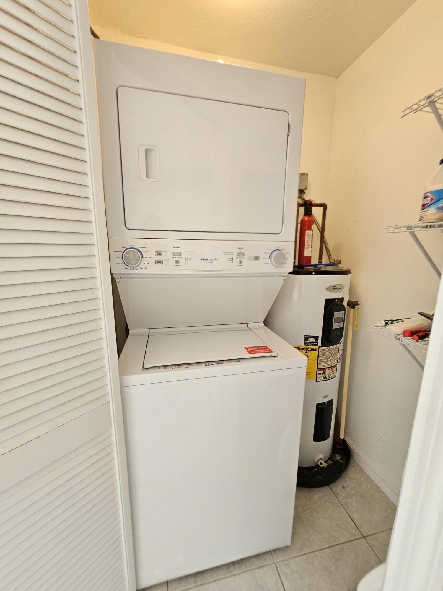 7330 N Highway, Unit 102 Cocoa, FL 32922 - Photo 11 of 26 a utility room with dryer and washer