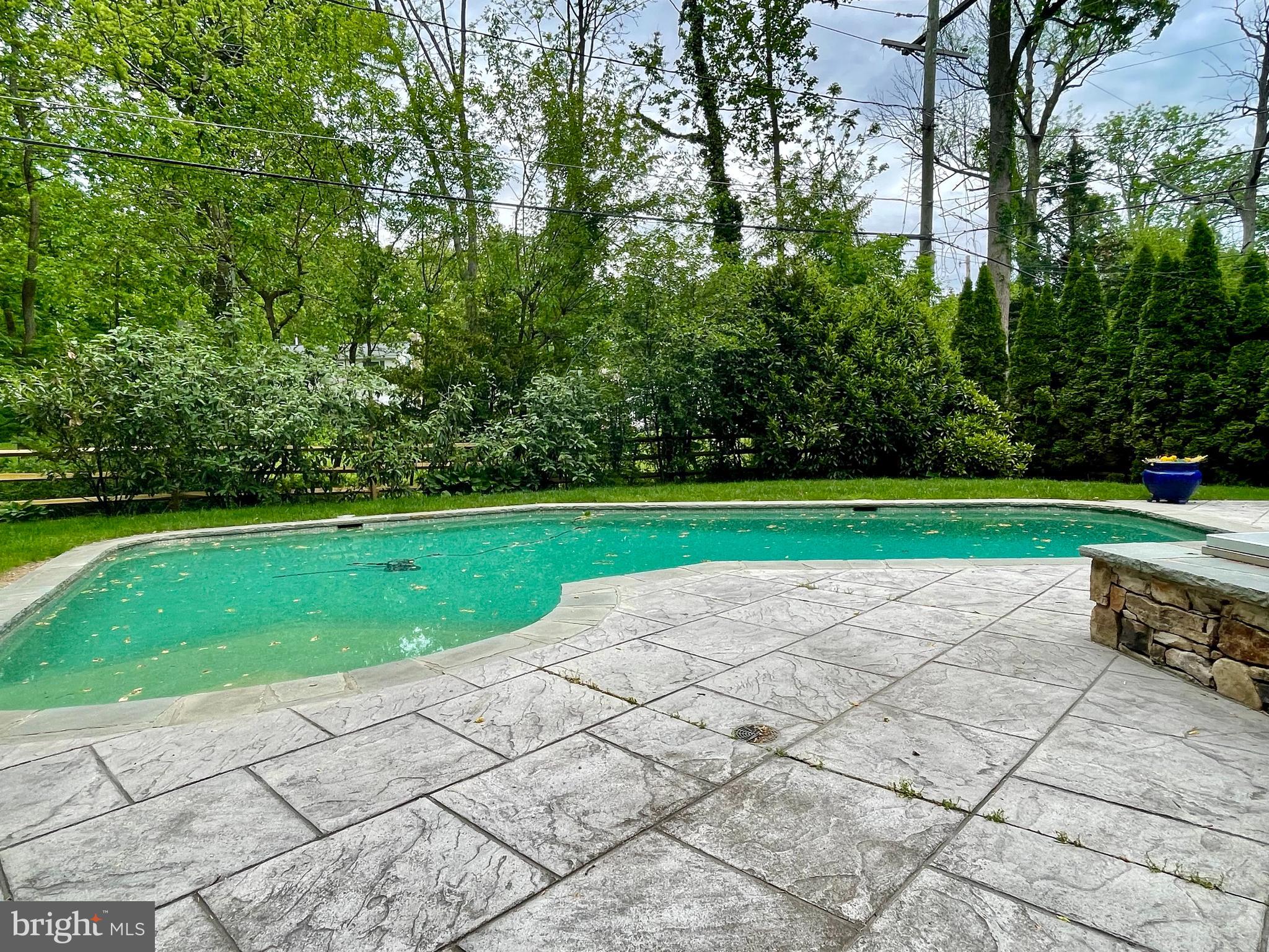 226 Rickswood Road Lutherville-Timonium, MD 21093 - Photo 2 of 5 In Ground Pool with Trees for Privacy