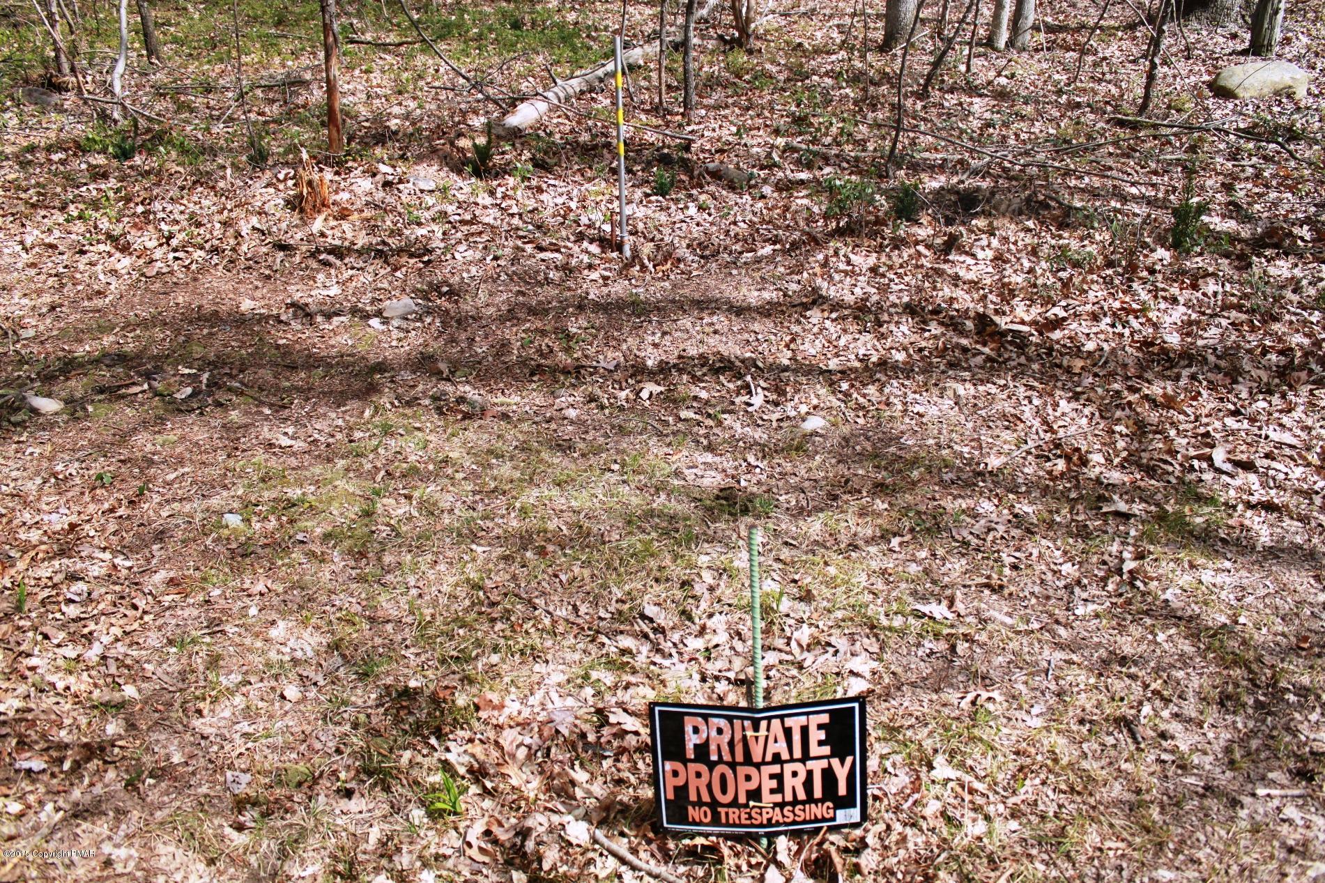 112 Hobby Acres Road Kunkletown, PA 18058 - Photo 40 of 50 Far left corner markers - right off path