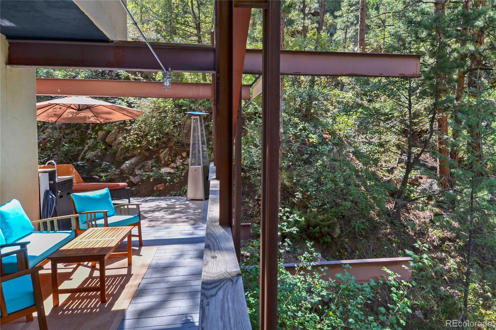3074 High Road Evergreen, CO 80439 - Photo 4 of 40 a view of outdoor from deck
