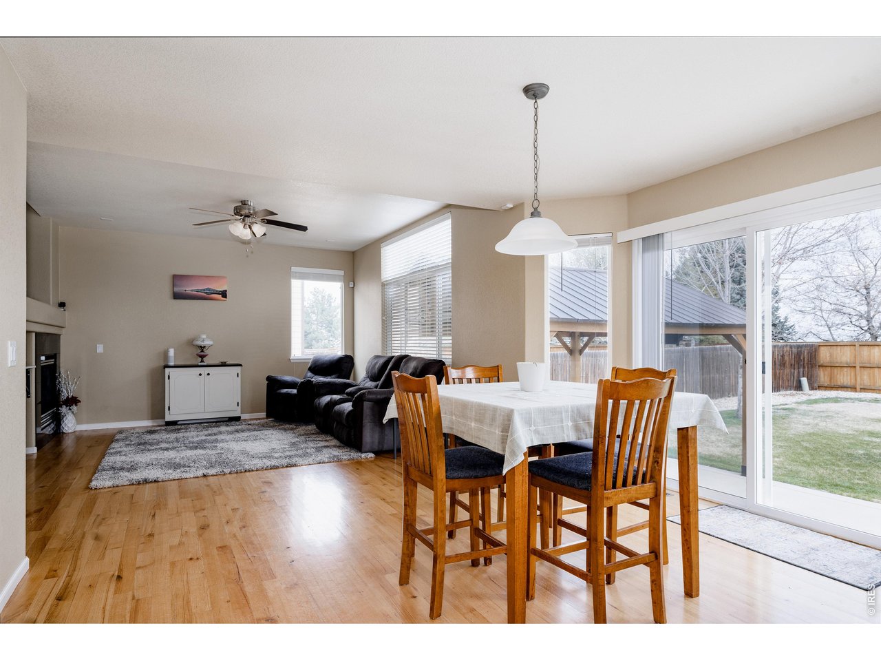 34 Saxony Road Johnstown, CO 80534 - Photo 5 of 49 Open concept dining area toward living space