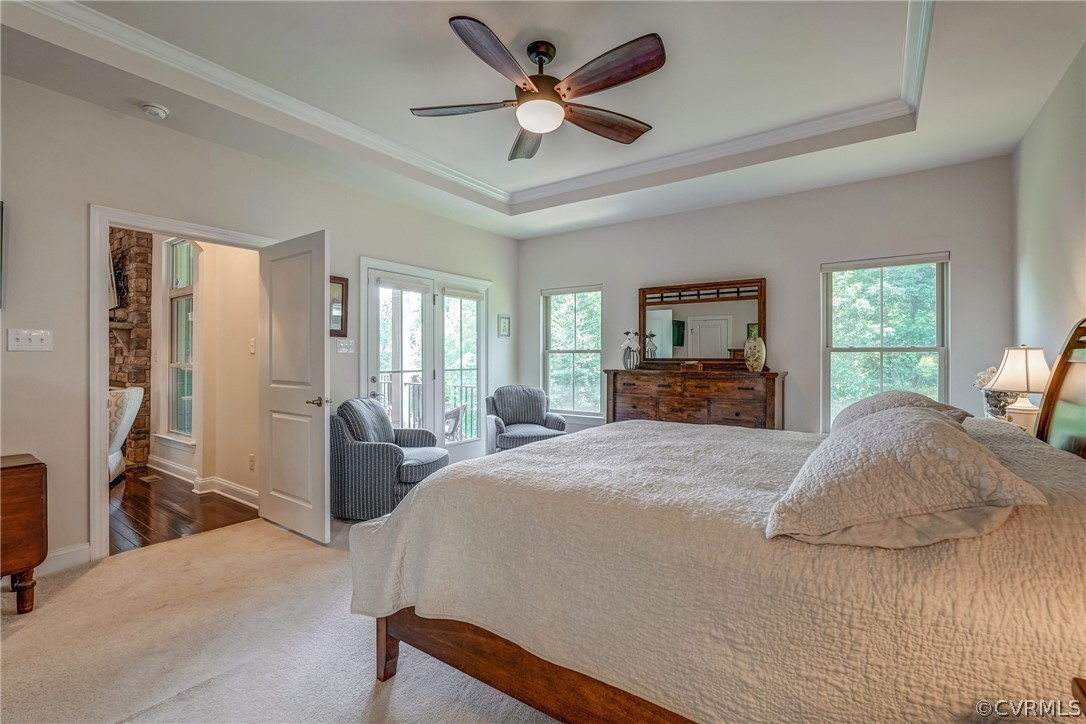 13119 Rodington Court Midlothian, VA 23113 - Photo 27 of 49 a bedroom with a large bed and a large window