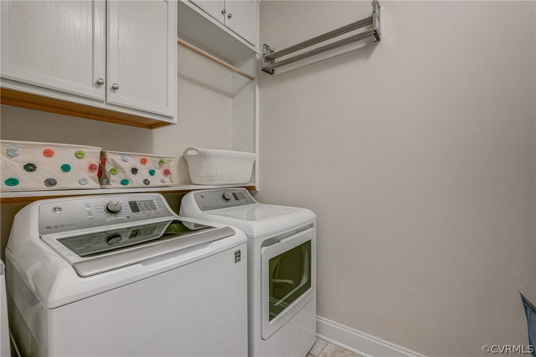 13119 Rodington Court Midlothian, VA 23113 - Photo 10 of 49 a utility room with dryer and washer