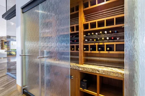 a view of front door of house