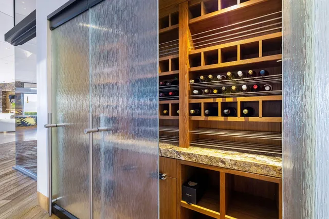 a view of front door of house