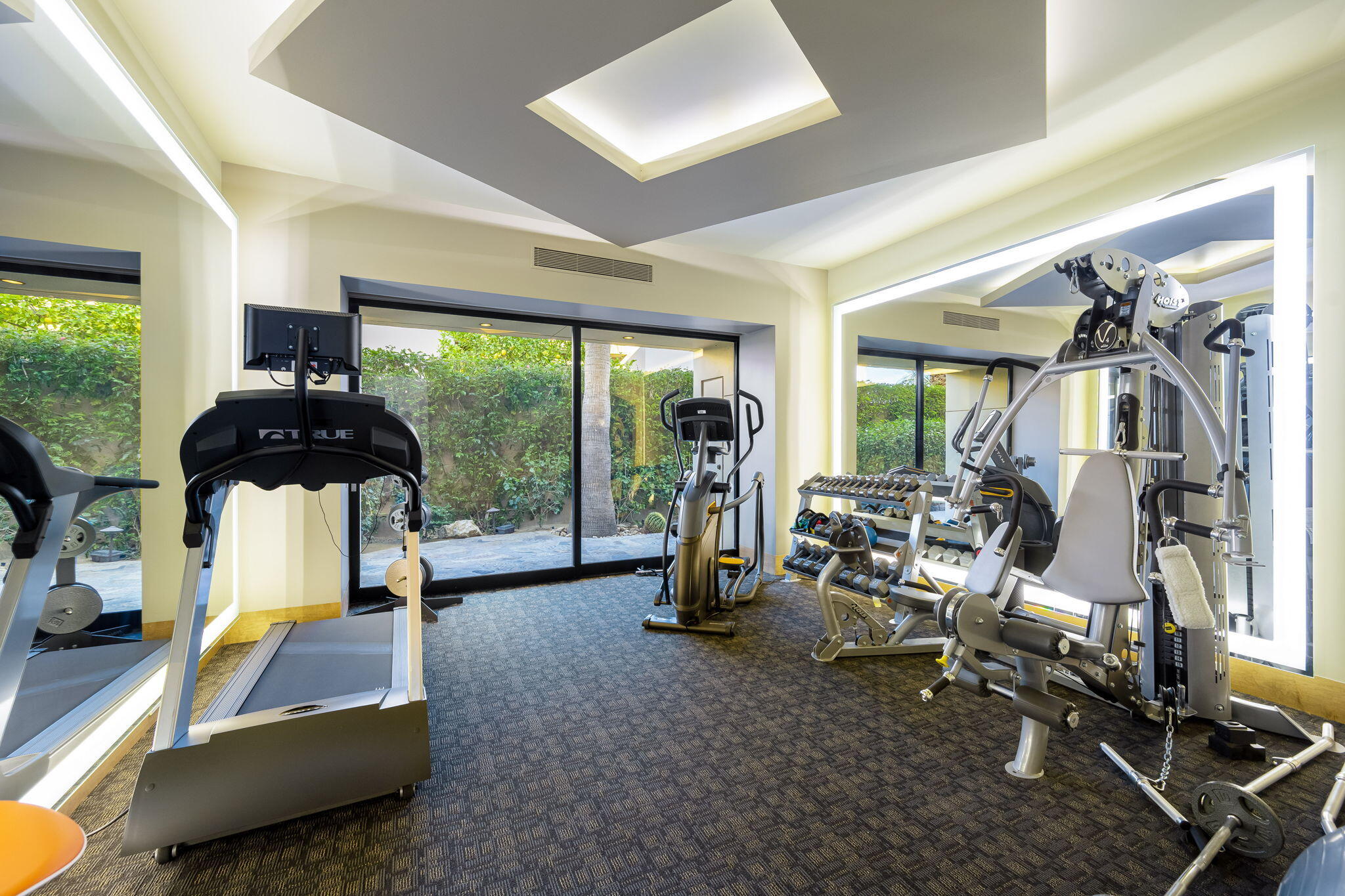 55 Granite Ridge Road Rancho Mirage, CA 92270 - Photo 18 of 34 a view of a room with gym equipment