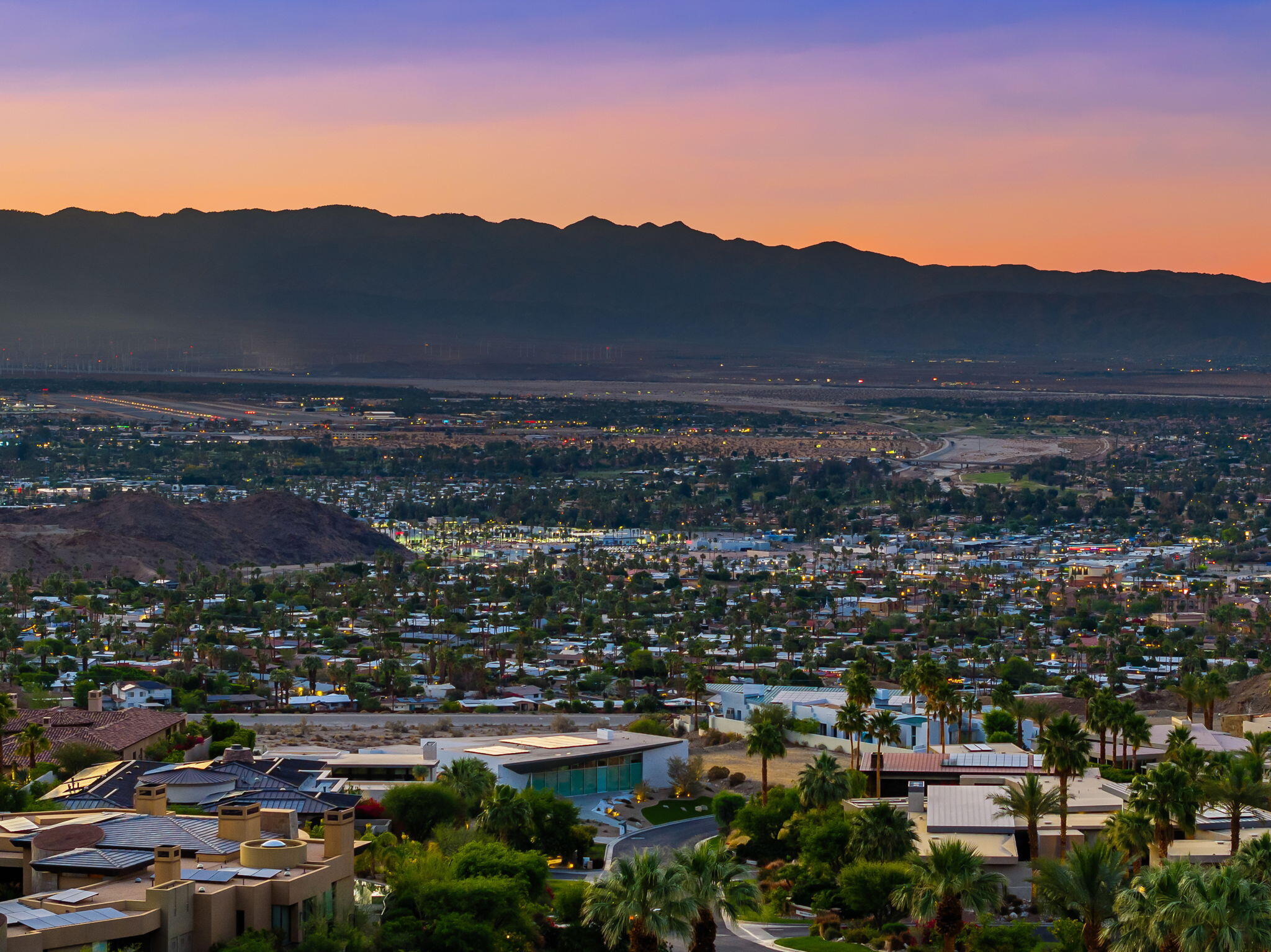 55 Granite Ridge Road Rancho Mirage, CA 92270 - Photo 32 of 34 a view of a city