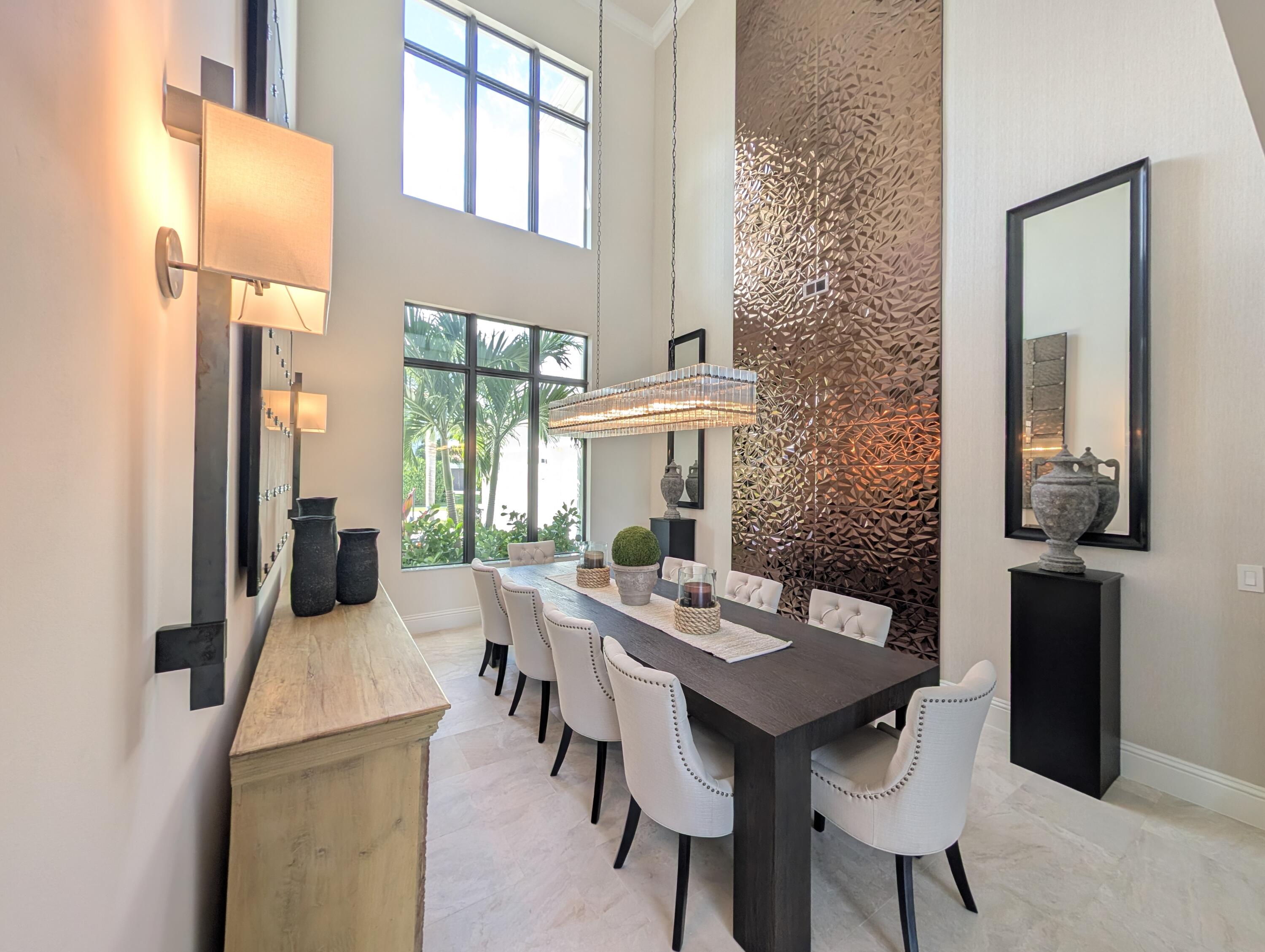 7095 Northwest 27th Avenue Boca Raton, FL 33496 - Photo 9 of 51 a view of a dining room with furniture window and outside view