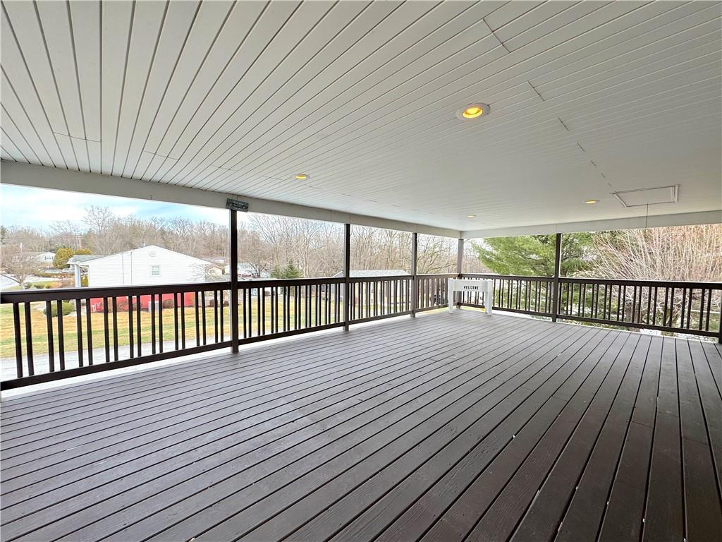 111 Mt Pleasant Boulevard Irwin, PA 15642 - Photo 16 of 27 a view of balcony with wooden floor