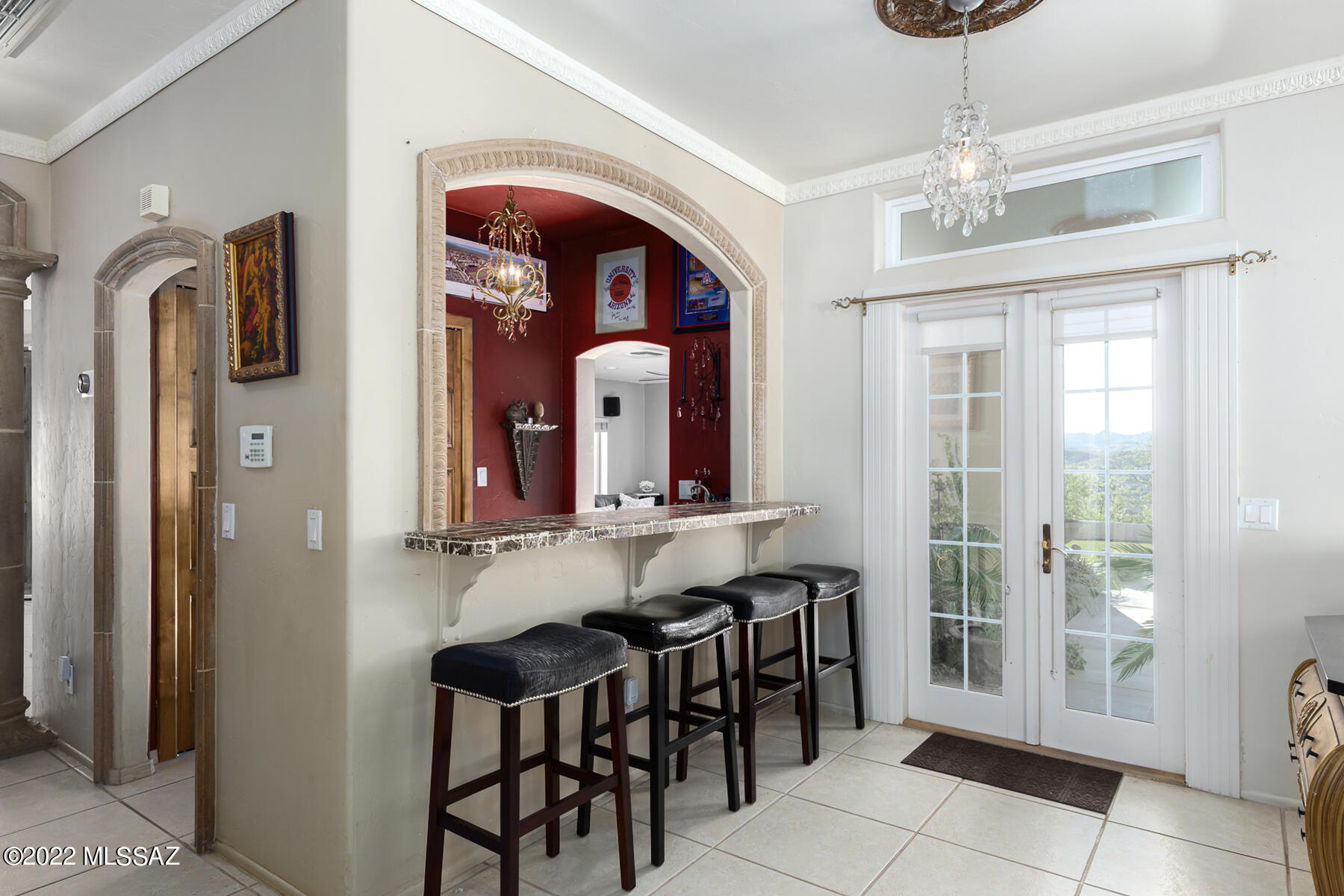 317 Valley View Drive Rio Rico, AZ 85648 - Photo 25 of 49 a view of a dining room with furniture and chandelier