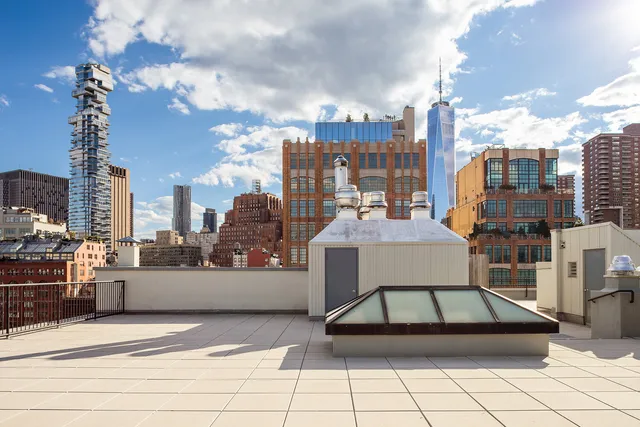 a view of a large building