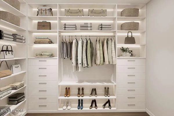a view of a dresser