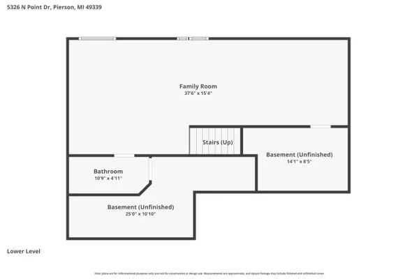 $450,000 | 5326 North Point Drive, Pierson, MI 49339