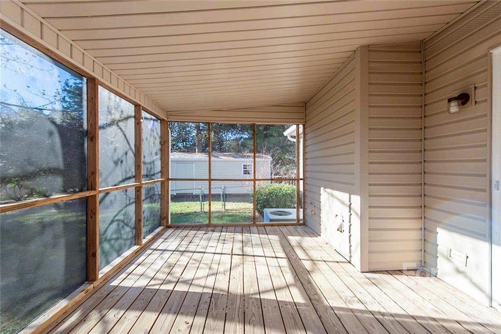 1593 Brook Drive Fort Mill, SC 29708 - Photo 15 of 18 a view of balcony with wooden floor