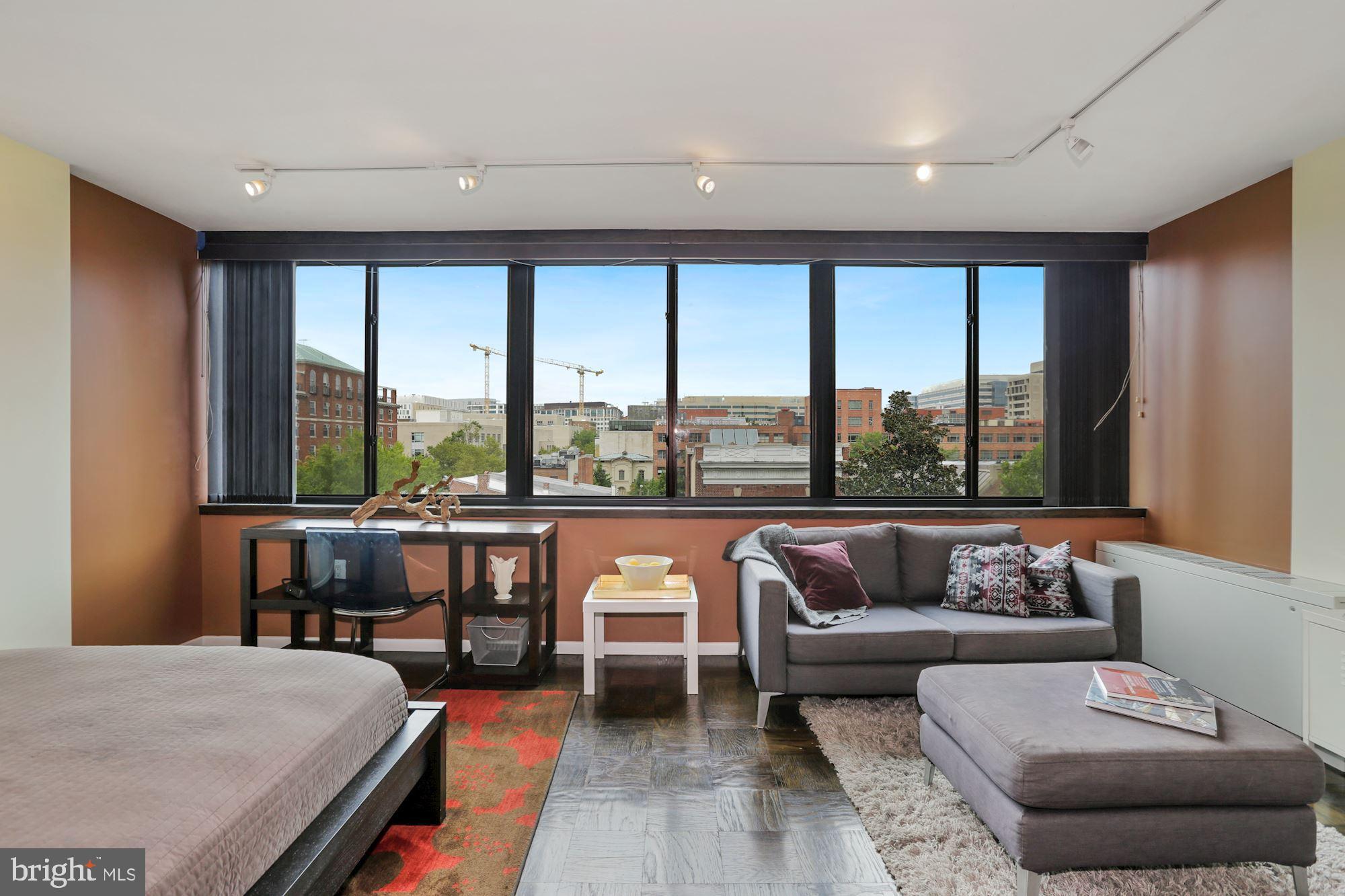 2030 F Street Northwest, Unit 606 Washington, DC 20006 - Photo 10 of 33 Living Area