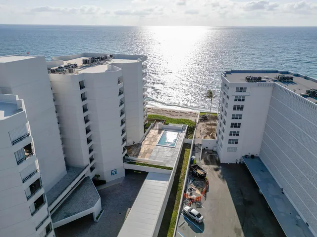 a view of balcony with furniture