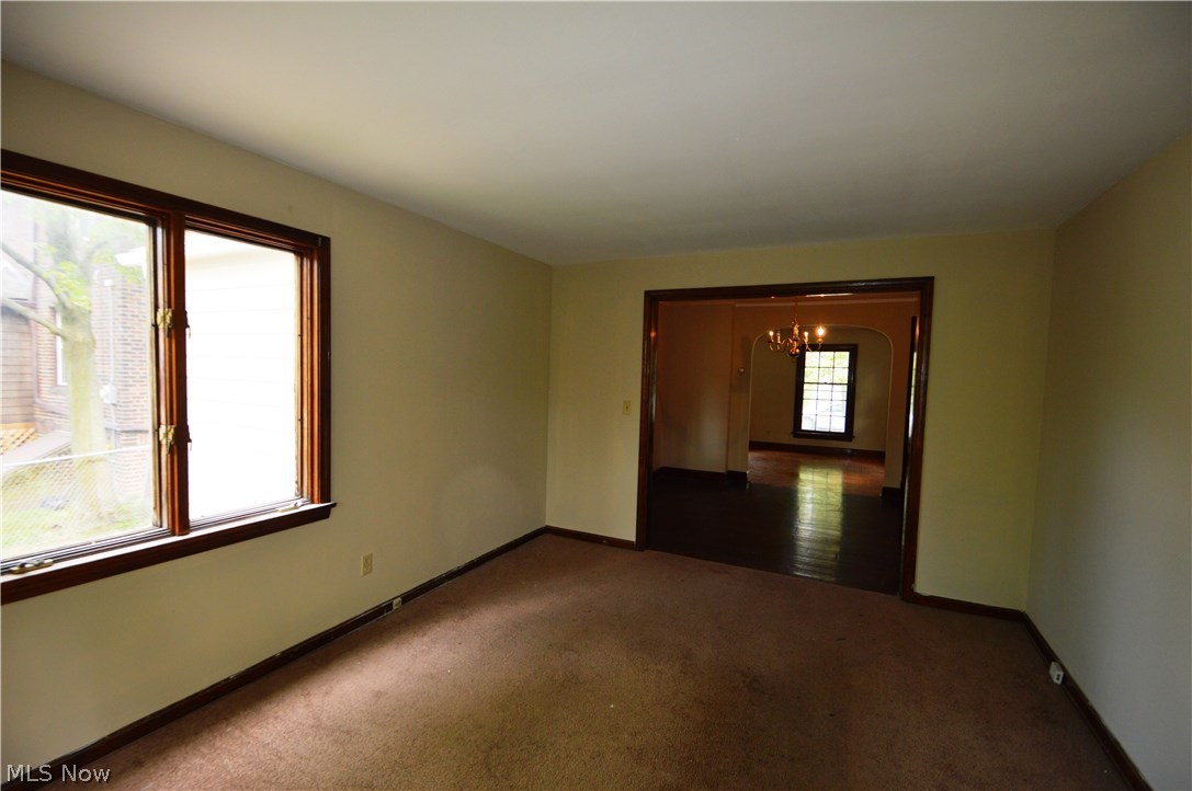 3811 Woodridge Road Cleveland Heights, OH 44121 - Photo 6 of 16 From the Sunroom, looking through formal dining room.