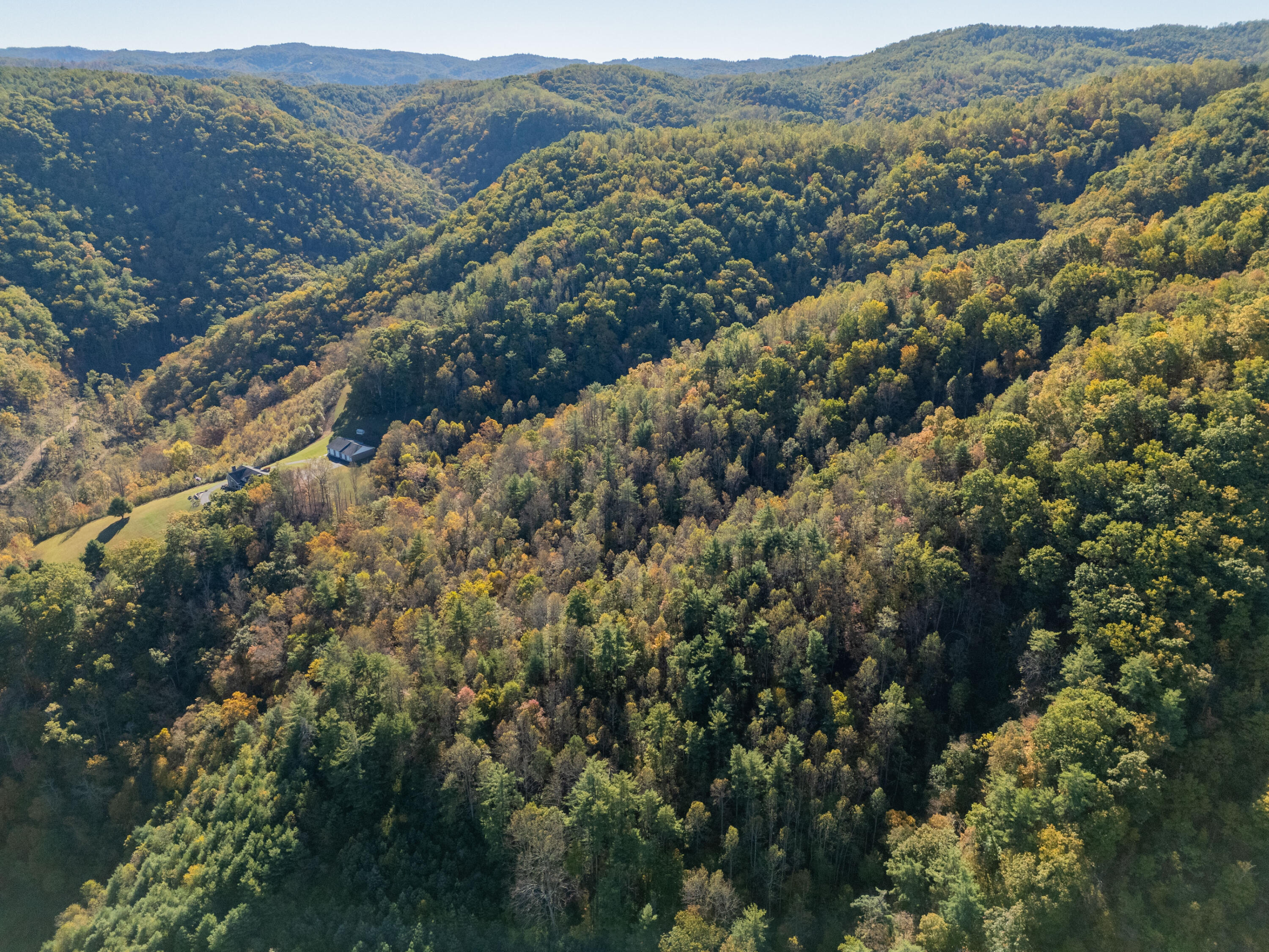 Tbd Lick Ridge Road Northeast Check, VA 24072 - Photo 13 of 71 an aerial view of mountain with trees