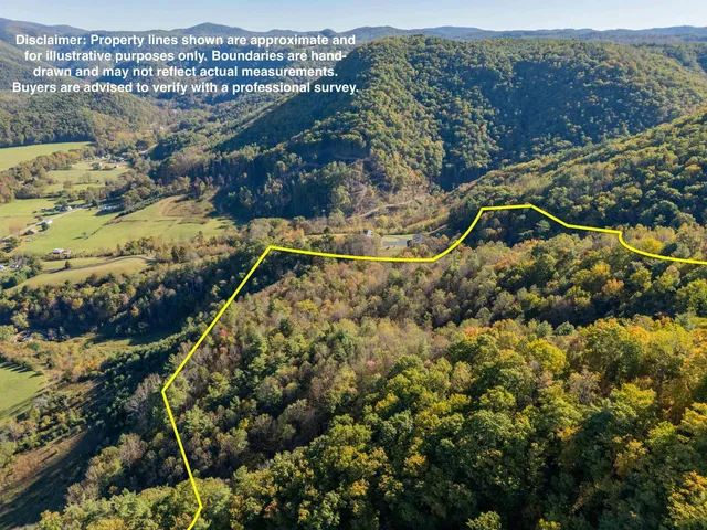 a view of a large yard