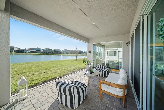 a view of a city with an ocean